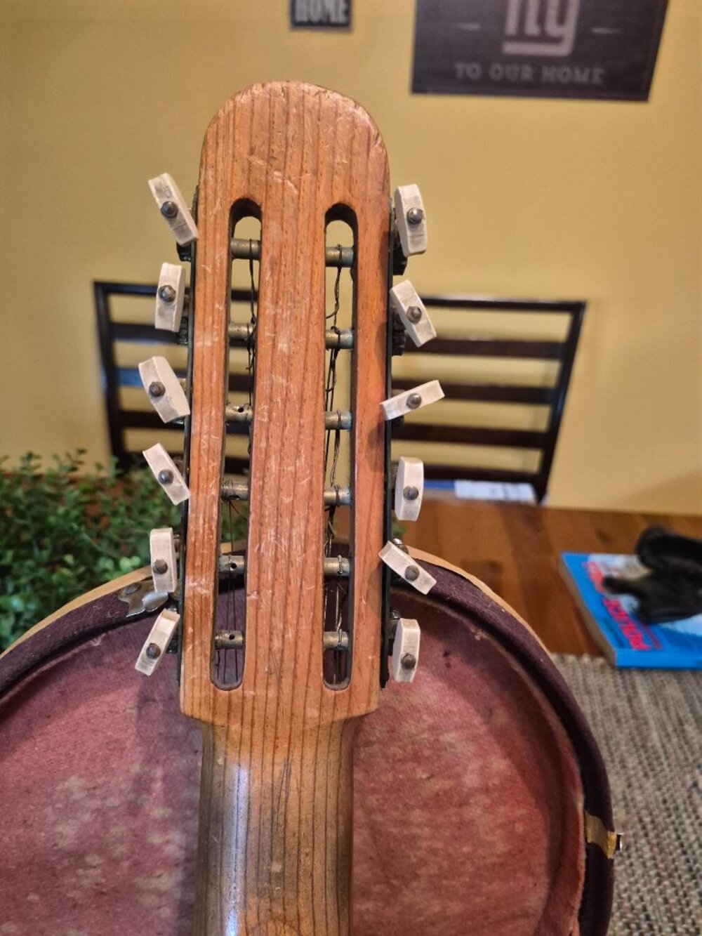 Vintage Spanish Bandurria from 1920s sounds amazing over 100years old - Picture 10 of 13